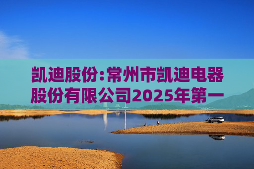 凯迪股份:常州市凯迪电器股份有限公司2025年第一次临时股东会决议公告