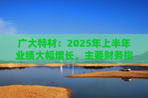 广大特材:2025年上半年业绩大幅增长,主要财务指标均创历史新高