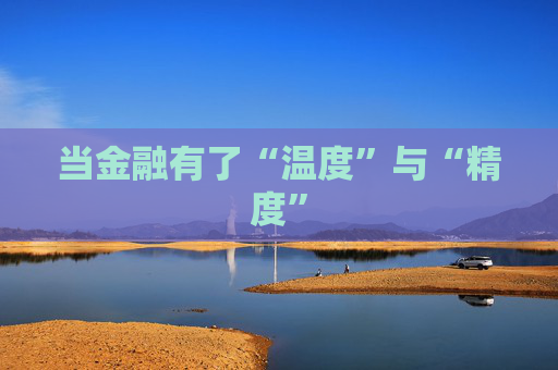 当金融有了“温度”与“精度”