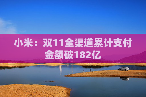 小米：双11全渠道累计支付金额破182亿