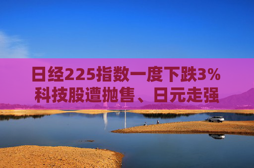 日经225指数一度下跌3% 科技股遭抛售、日元走强