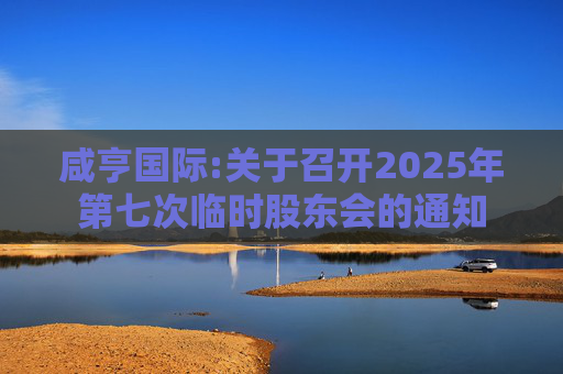 咸亨国际:关于召开2025年第七次临时股东会的通知