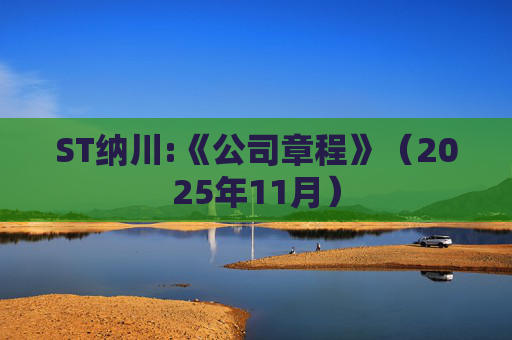 ST纳川:《公司章程》（2025年11月）  第1张