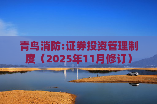 青鸟消防:证券投资管理制度（2025年11月修订）
