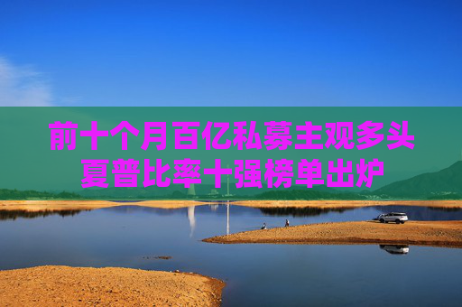 前十个月百亿私募主观多头夏普比率十强榜单出炉 第1张 前十个月百亿私募主观多头夏普比率十强榜单出炉 第1张