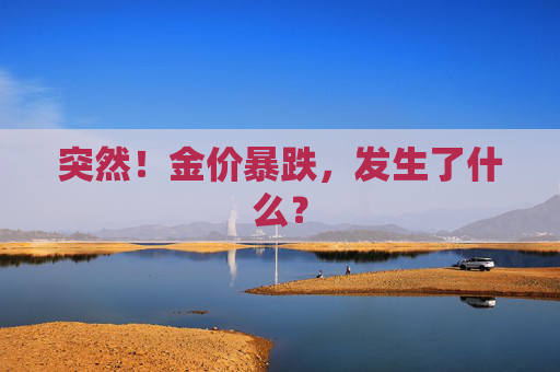突然!金价暴跌,发生了什么?