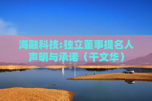 海融科技:独立董事提名人声明与承诺(干文华)