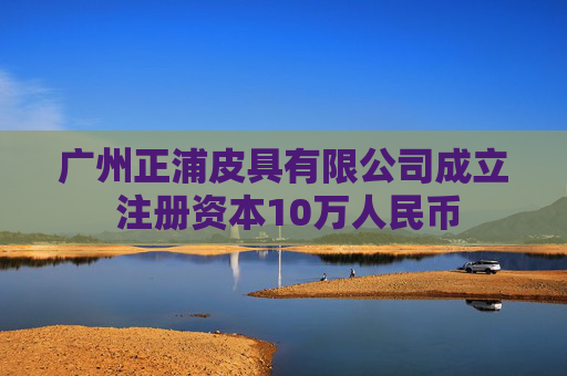 广州正浦皮具有限公司成立 注册资本10万人民币