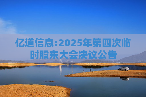 亿道信息:2025年第四次临时股东大会决议公告