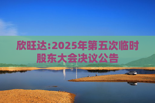 欣旺达:2025年第五次临时股东大会决议公告