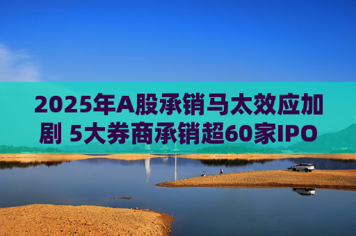 2025年A股承销马太效应加剧 5大券商承销超60家IPO