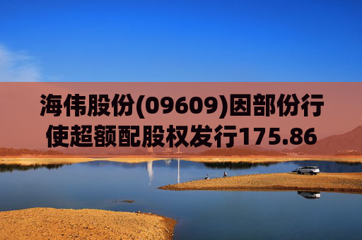 海伟股份(09609)因部份行使超额配股权发行175.86万股