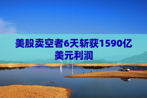 美股卖空者6天斩获1590亿美元利润