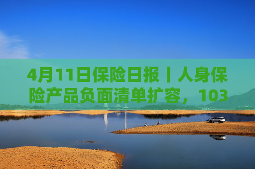 4月11日保险日报丨人身保险产品负面清单扩容，103条红线禁踩！透视险企首季12笔举牌，锚定高股息赛道