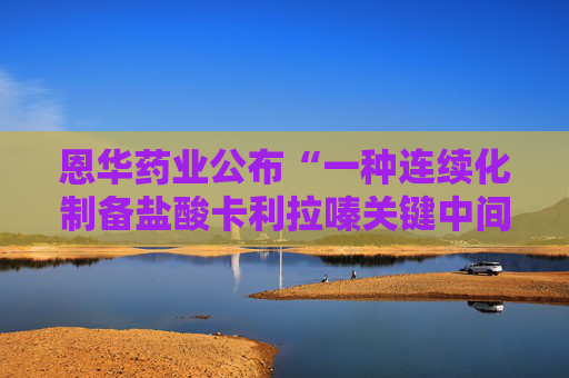 恩华药业公布“一种连续化制备盐酸卡利拉嗪关键中间体的方法”专利  第1张