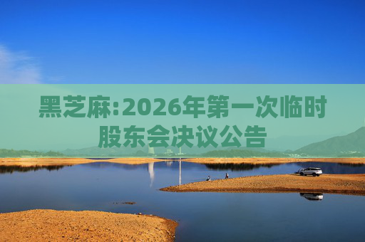 黑芝麻:2026年第一次临时股东会决议公告