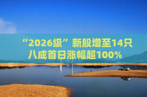 “2026级”新股增至14只 八成首日涨幅超100%