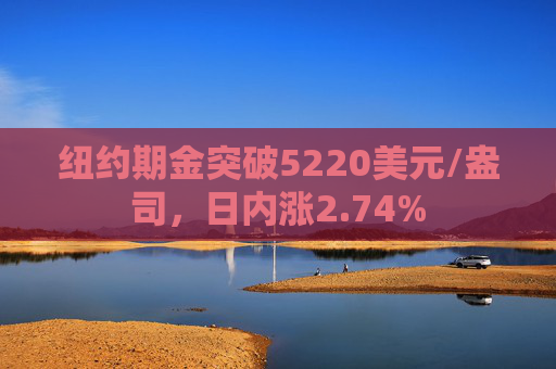 纽约期金突破5220美元/盎司，日内涨2.74%