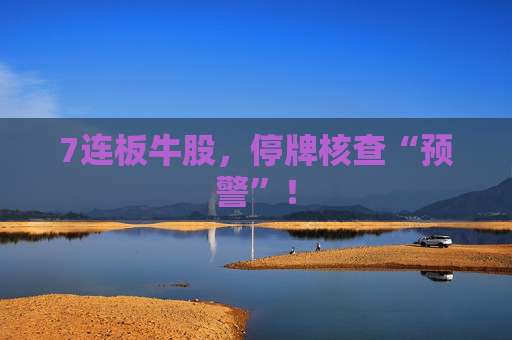 7连板牛股,停牌核查“预警”! 第1张 7连板牛股,停牌核查“预警”! 第1张