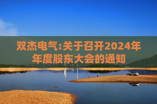 双杰电气:关于召开2024年年度股东大会的通知