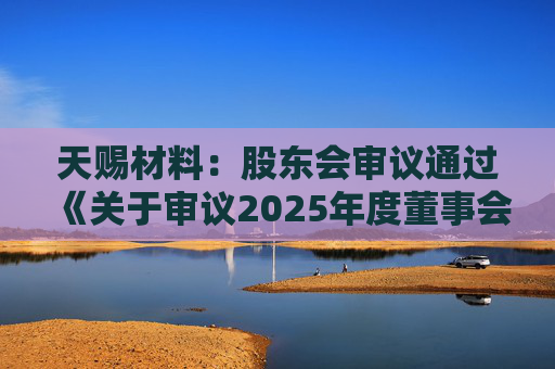 天赐材料：股东会审议通过《关于审议2025年度董事会工作报告的议案》等多项议案
