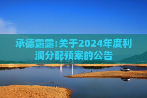 承德露露:关于2024年度利润分配预案的公告