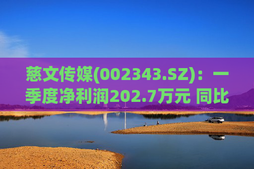 慈文传媒(002343.SZ):一季度净利润202.7万元 同比扭亏