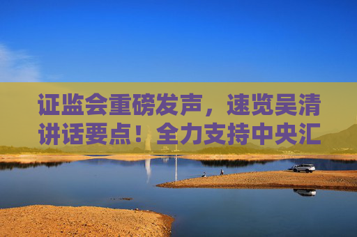 证监会重磅发声,速览吴清讲话要点!全力支持中央汇金公司发挥类平准基金作用 第1张 证监会重磅发声,速览吴清讲话要点!全力支持中央汇金公司发挥类平准基金作用 第1张