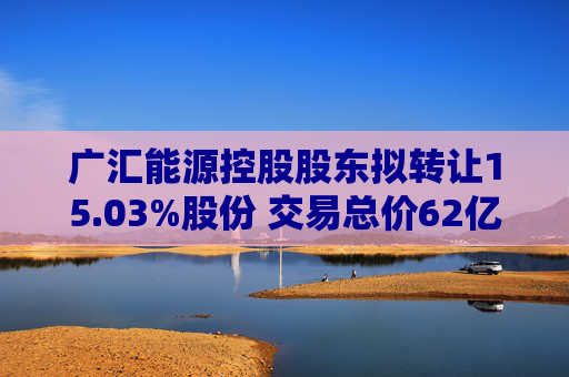 广汇能源控股股东拟转让15.03%股份 交易总价62亿元