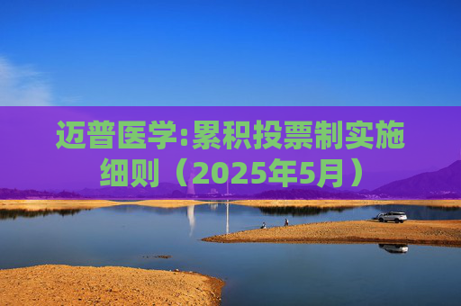 迈普医学:累积投票制实施细则(2025年5月)