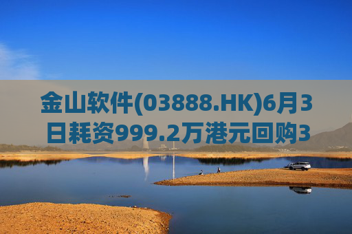 金山软件(03888.HK)6月3日耗资999.2万港元回购31万股