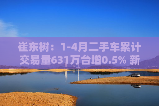崔东树：1-4月二手车累计交易量631万台增0.5% 新能源渗透率4月达9.1%  第1张
