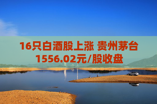 16只白酒股上涨 贵州茅台1556.02元/股收盘  第1张