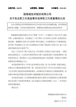 固德威人事变动，80后营销专才进入董事会