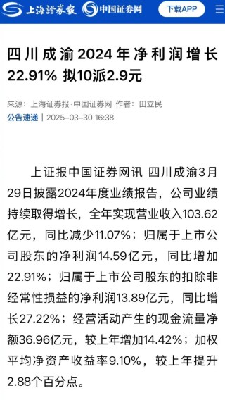 要闻 | 资本聚焦发展  成渝公司召开多场投资者交流会