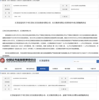 接踵被罚：红豆股份资金占用与信披违规的监管事实与合规审视