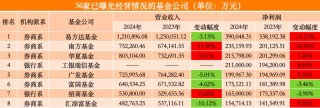 36家公募年度业绩扫描：南方基金反超华夏，工银瑞信基金跻身“20亿俱乐部”