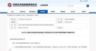 上海凯石投顾被责令暂停新增客户6个月，涉误导性营销宣传等六项违规
