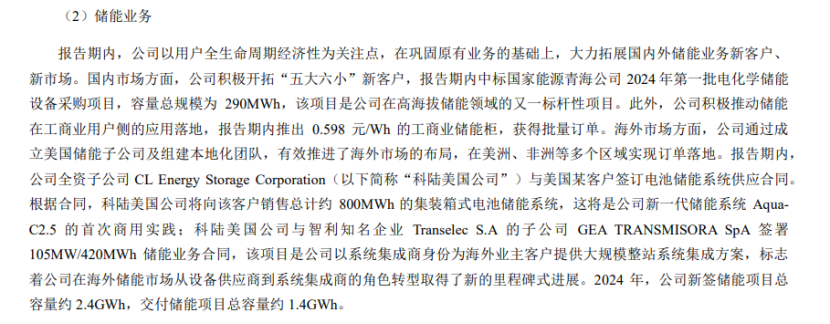 榜首依旧是宁德时代！2024年储能业务出货量TOP10盘点  第22张