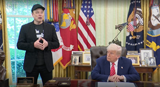 美媒：特朗普称马斯克“不会真的离开”，将继续“往返”白宫  第1张