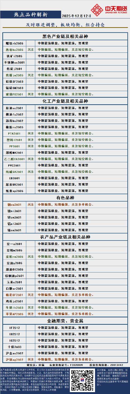 中天策略:12月12日市场分析  第3张